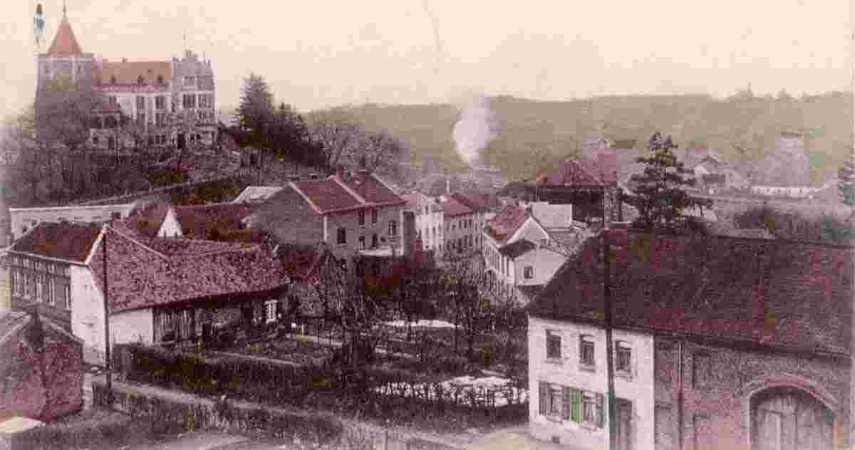 Herzogenrath. Panorama der Stadt, 1910