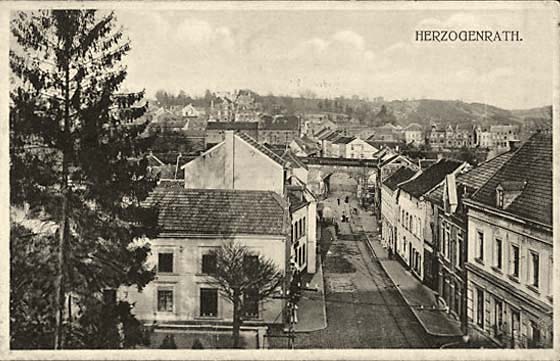 Herzogenrath. Panorama der Stadt