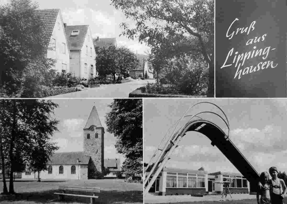 Hiddenhausen. Lippinghausen um 1965