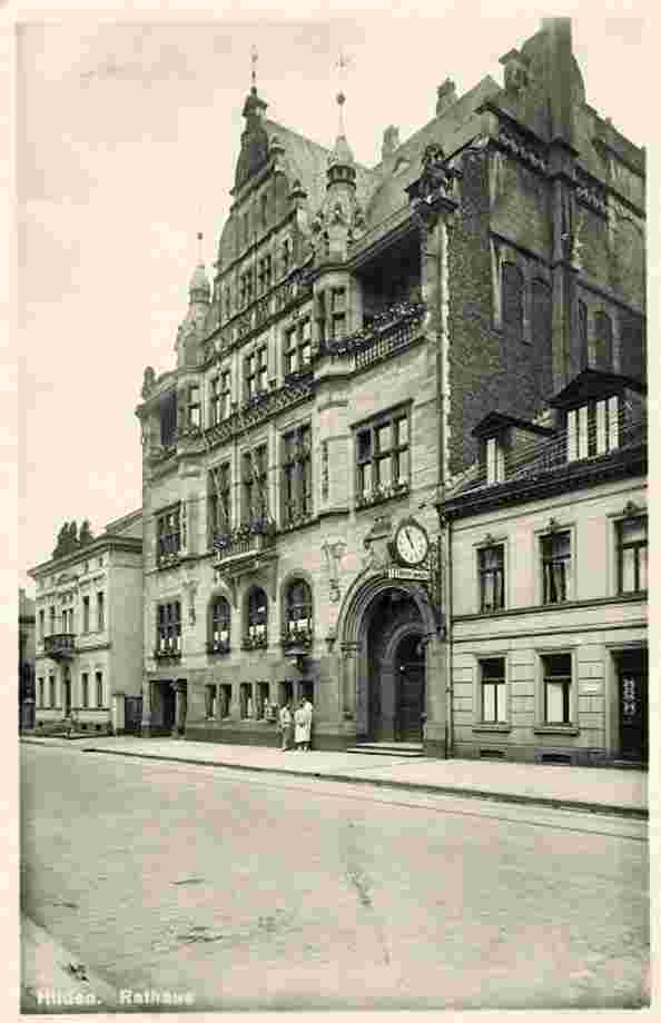 Hilden. Rathaus, um 1920's
