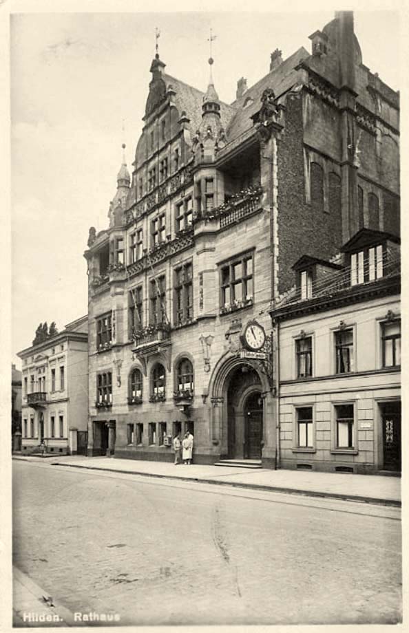Hilden. Rathaus, um 1920's