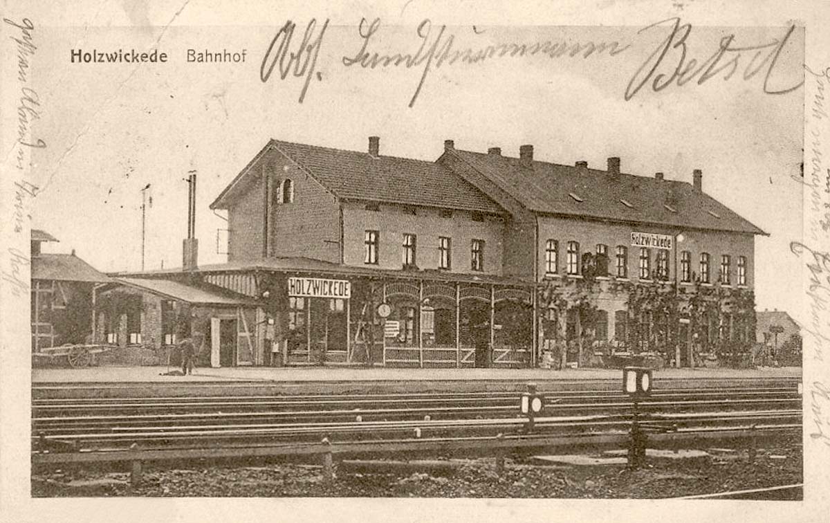 Holzwickede. Bahnhof, 1915