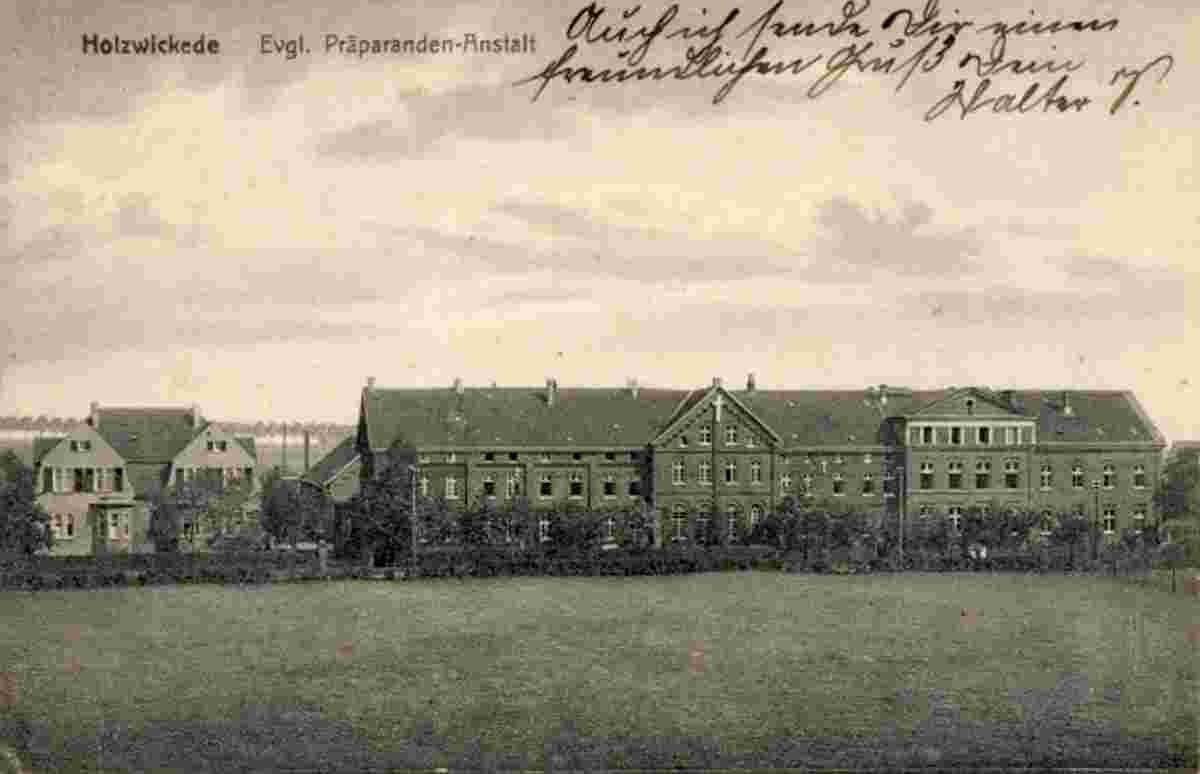 Holzwickede. Evangelisches Präparandenanstalt, 1916