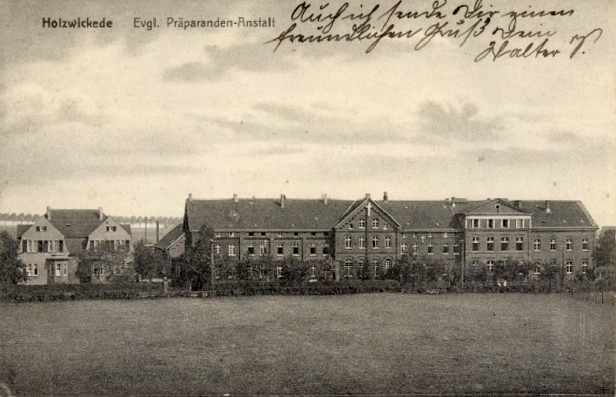 Holzwickede. Evangelisches Präparandenanstalt, 1916