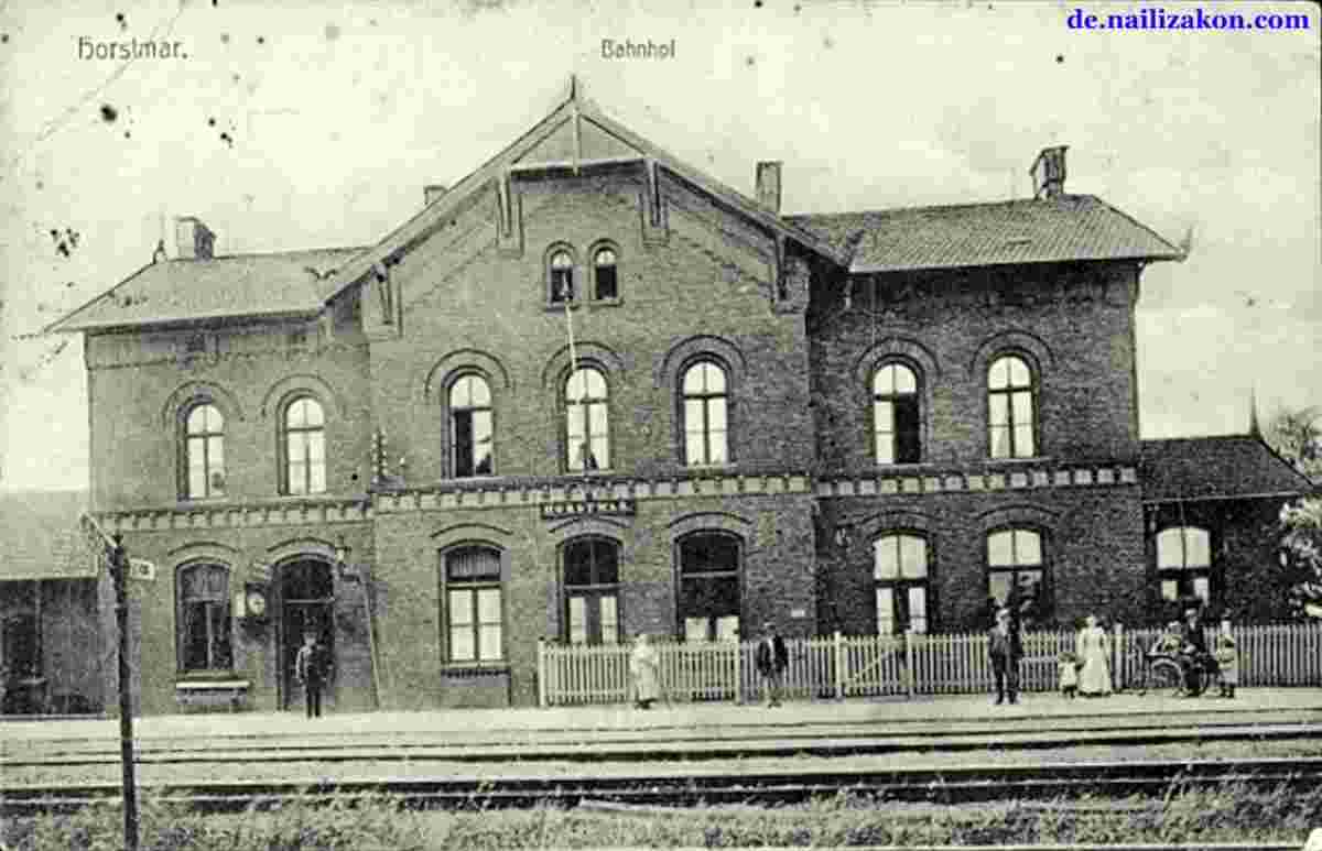 Horstmar. Bahnhof