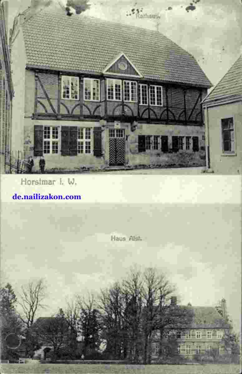 Horstmar. Rathaus, 1916