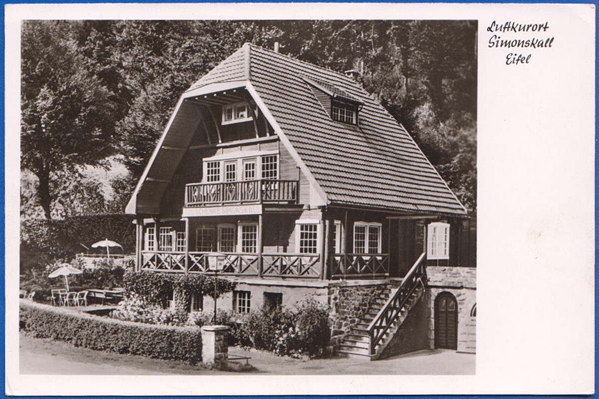 Hürtgenwald. Simonskall - Hotel im Kalltal, 1959