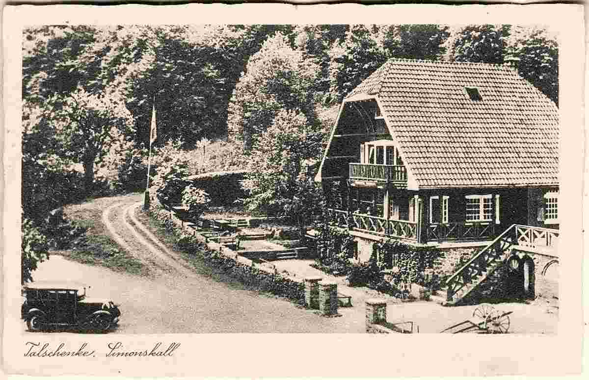 Hürtgenwald. Simonskall - Talschenke, 1934