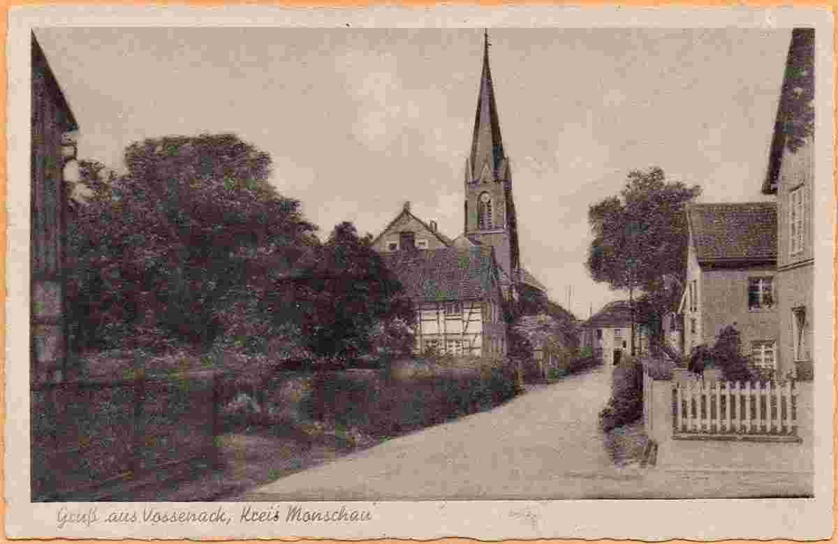 Hürtgenwald. Vossenack - Kirche, 1920