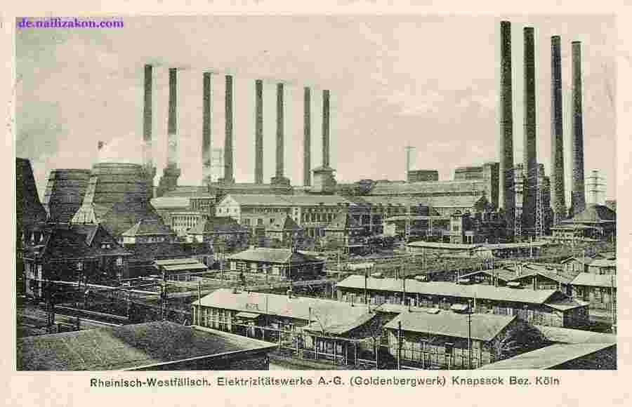 Hürth. Elektrizitätswerke, 1929