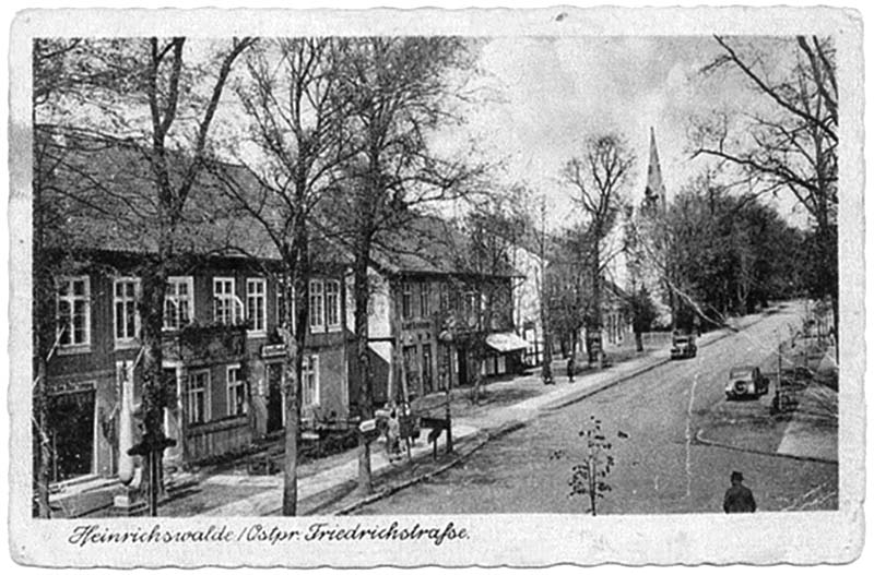 Heinrichswalde (Slawsk). Friedrichstraße, 1928-1938