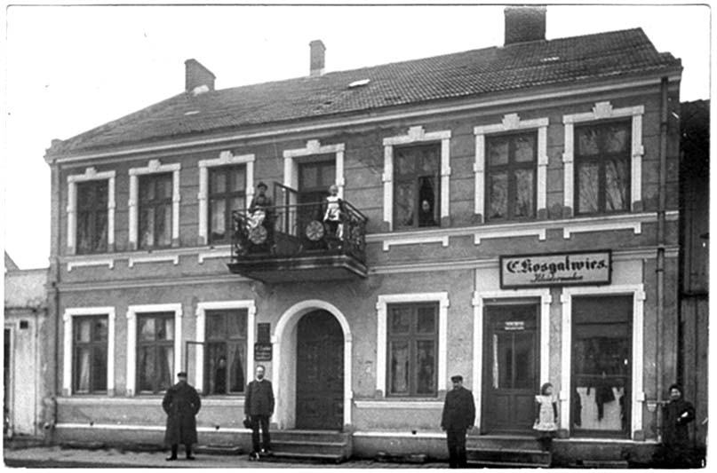Heinrichswalde (Slawsk). Das Handelshaus, 1908-1910
