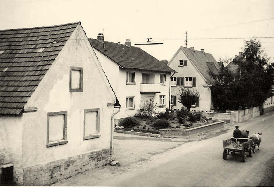 Hagenbach. Panorama der Stadt