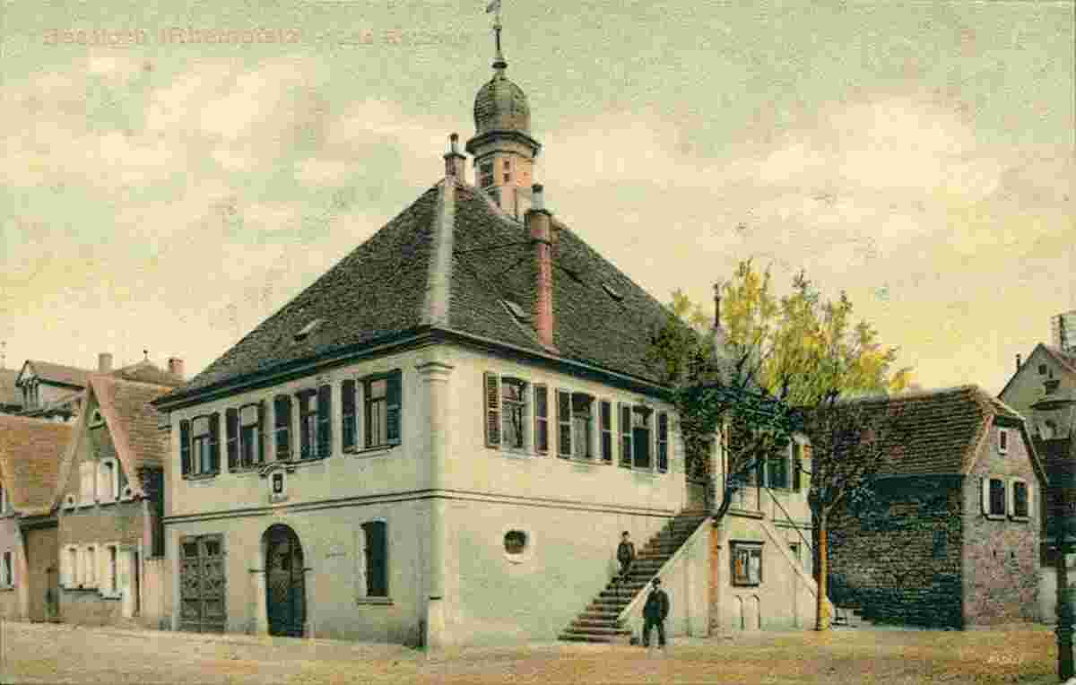 Haßloch. Rathaus, um 1910