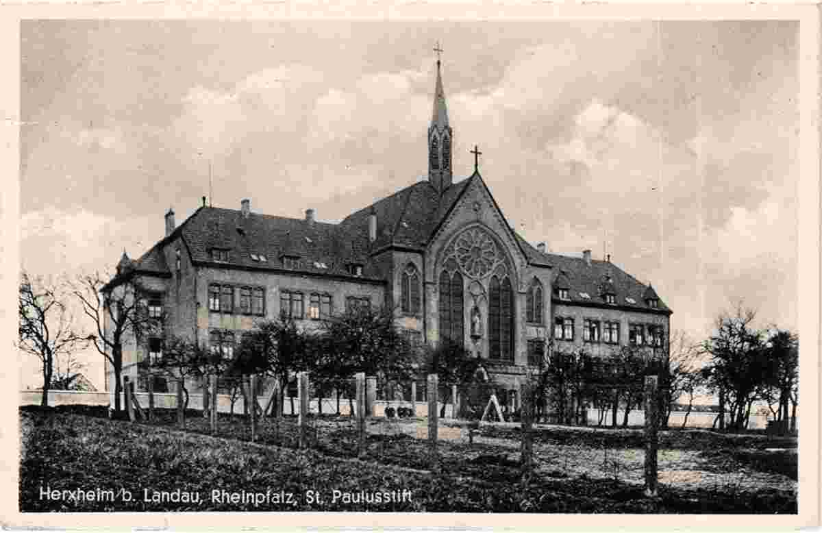 Herxheim bei Landau. Kloster St Paulusstift