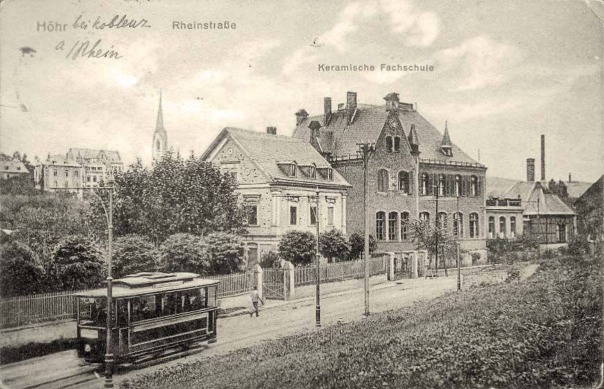 Höhr-Grenzhausen. Keramische Fachschule, Rheinstraße