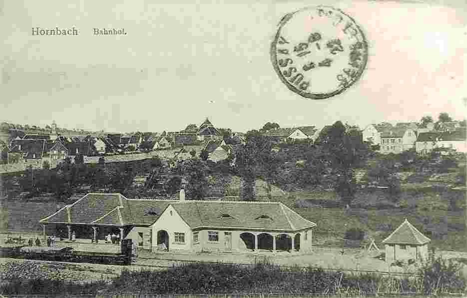 Hornbach. Bahnhof, 1922
