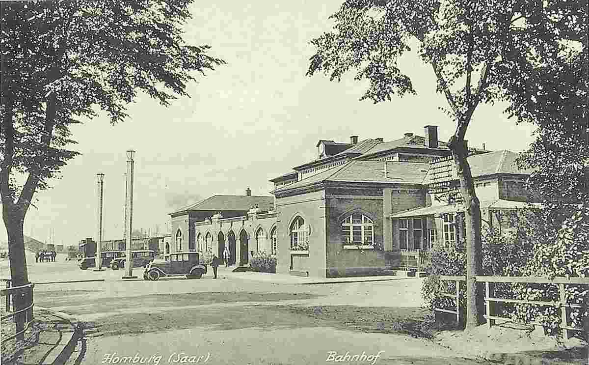 Homburg. Bahnhof