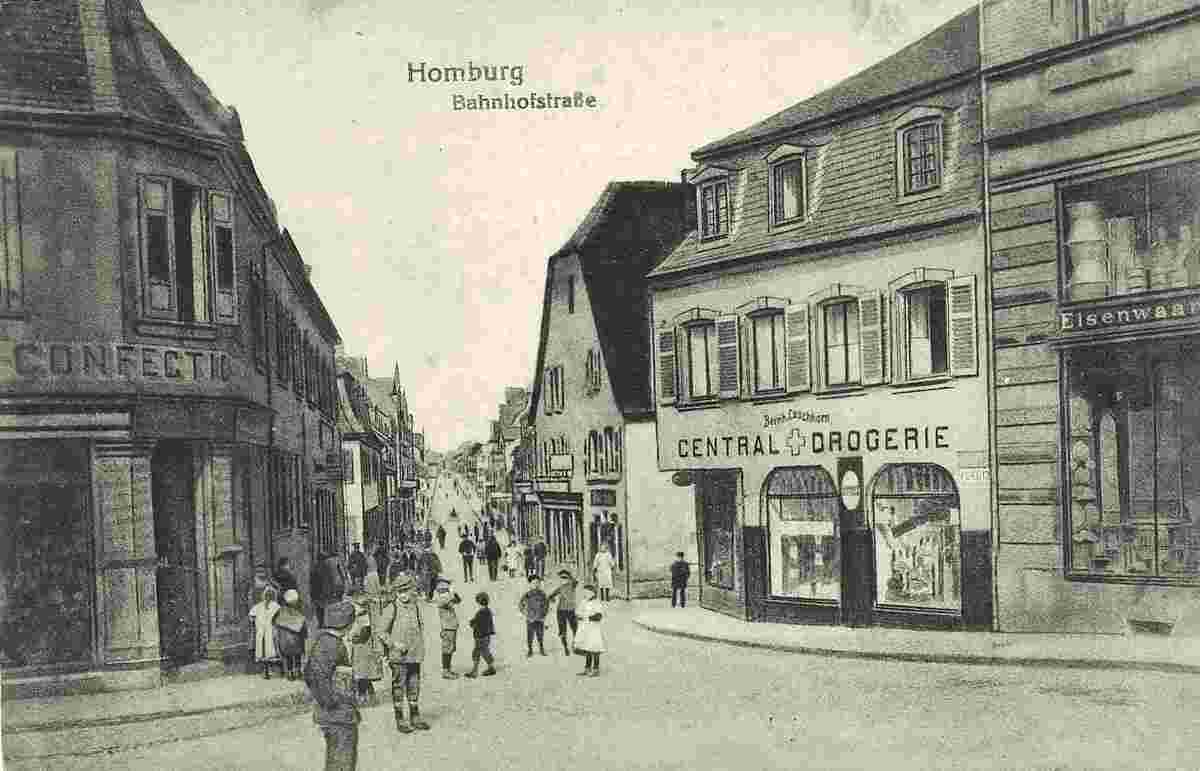 Homburg. Bahnhofstraße