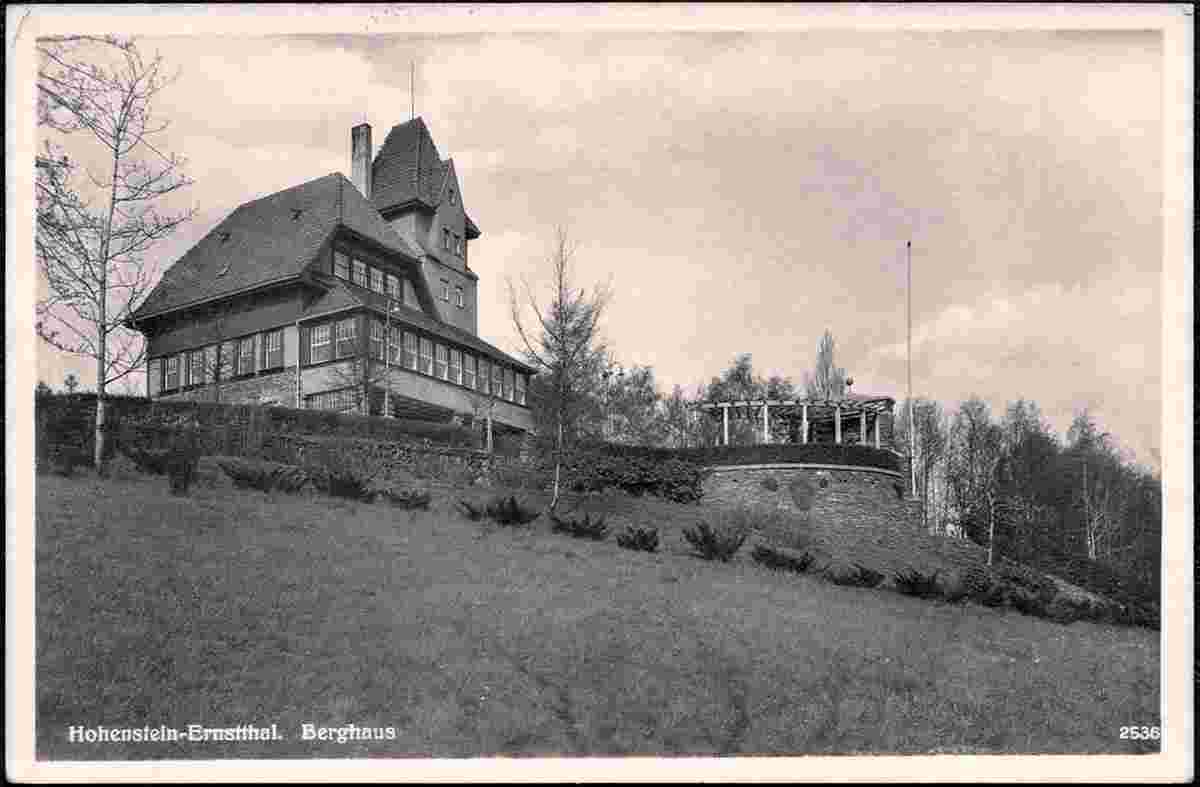 Hohenstein-Ernstthal. Berghaus, 1947