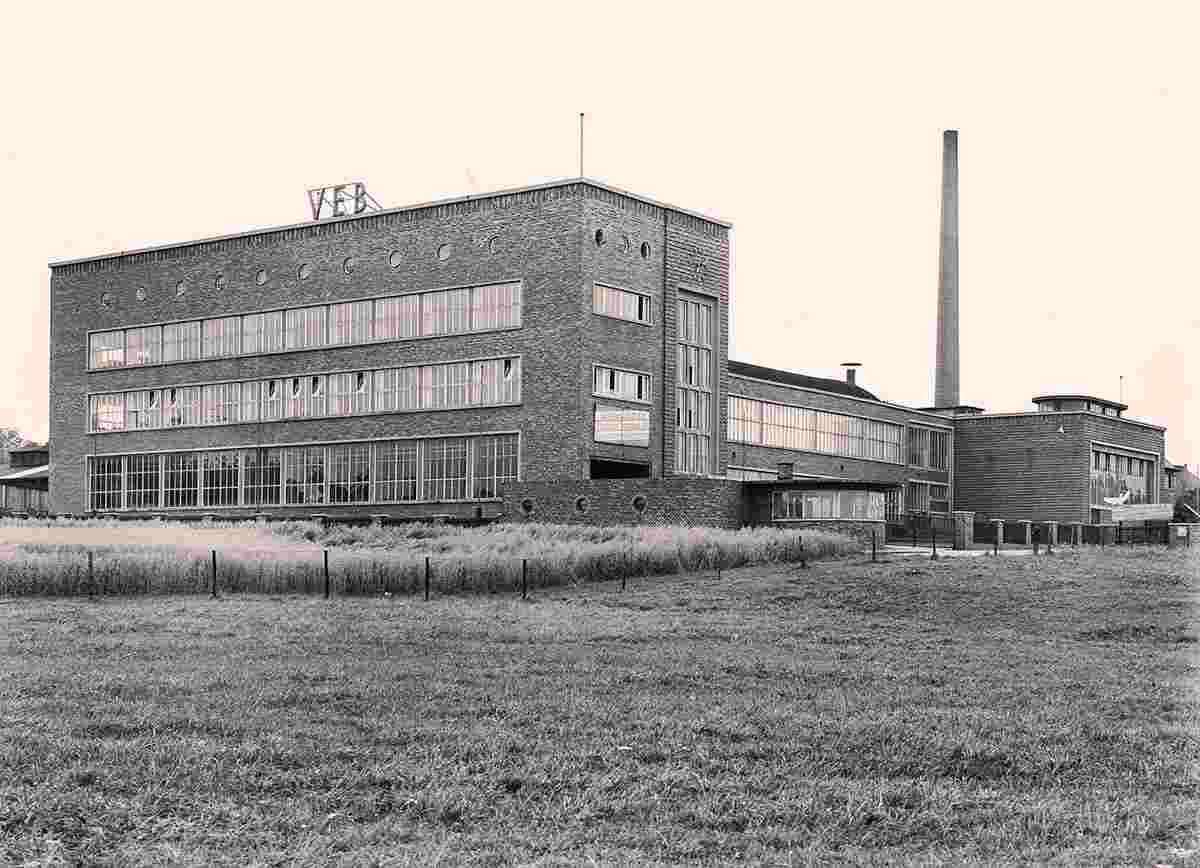 Hohenstein-Ernstthal. VEB Vereinigte Baumwoll- und Leinenweberei, Werk I, 1946
