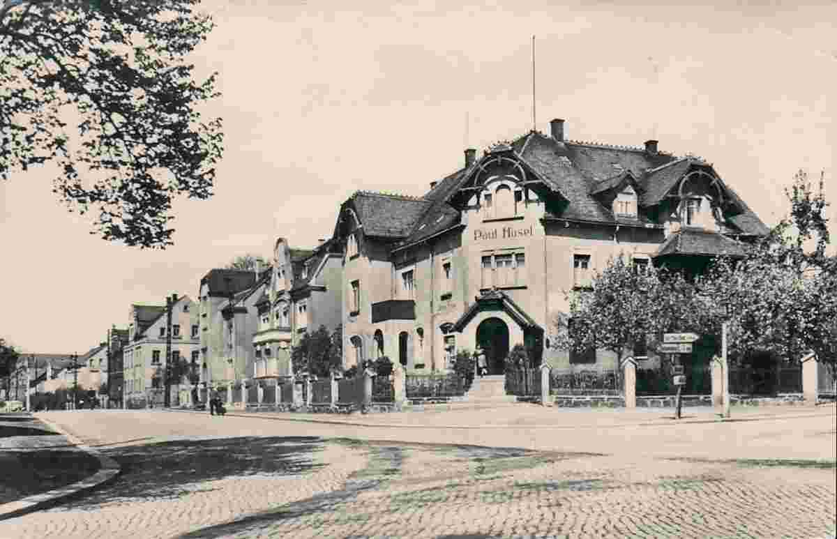 Hohenstein-Ernstthal. Wüstenbrand - Kolonialwarenhandlung von Paul Hösel, 1962