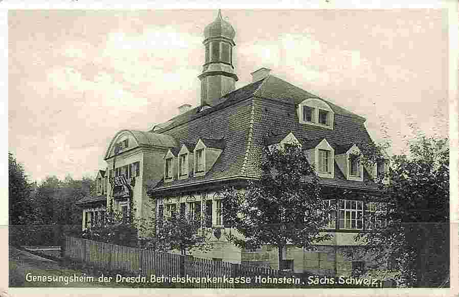 Hohnstein. Genesungsheim, 1935