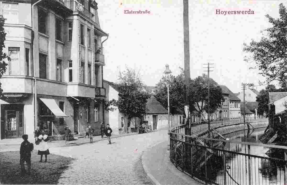 Hoyerswerda. Elsterstraße, 1917