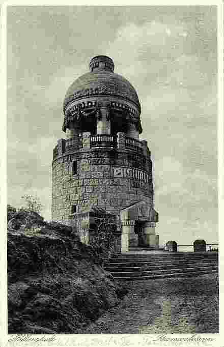 Halberstadt. Bismarckturm, 1935