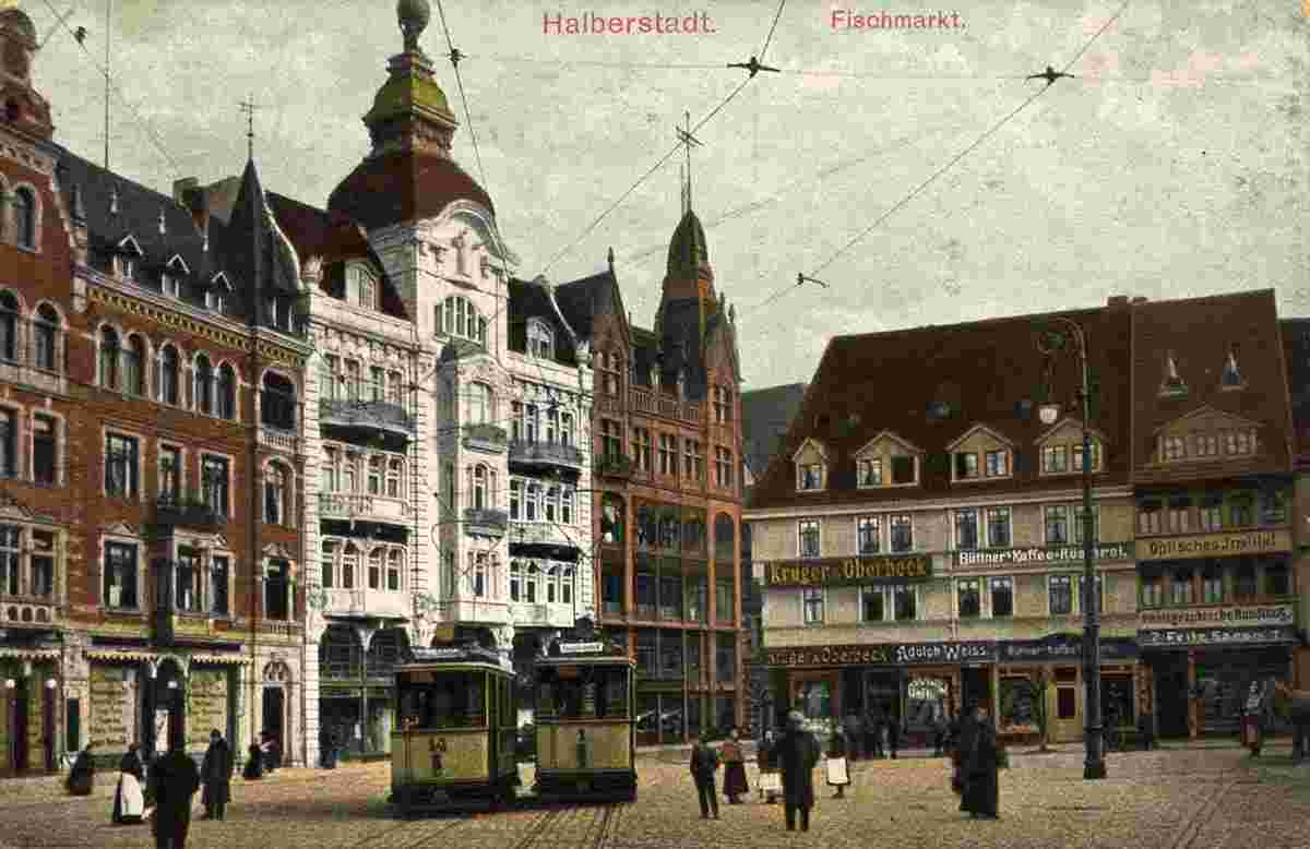 Halberstadt. Fischmarkt, 1907