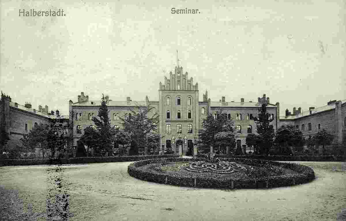 Halberstadt. Seminar, 1909