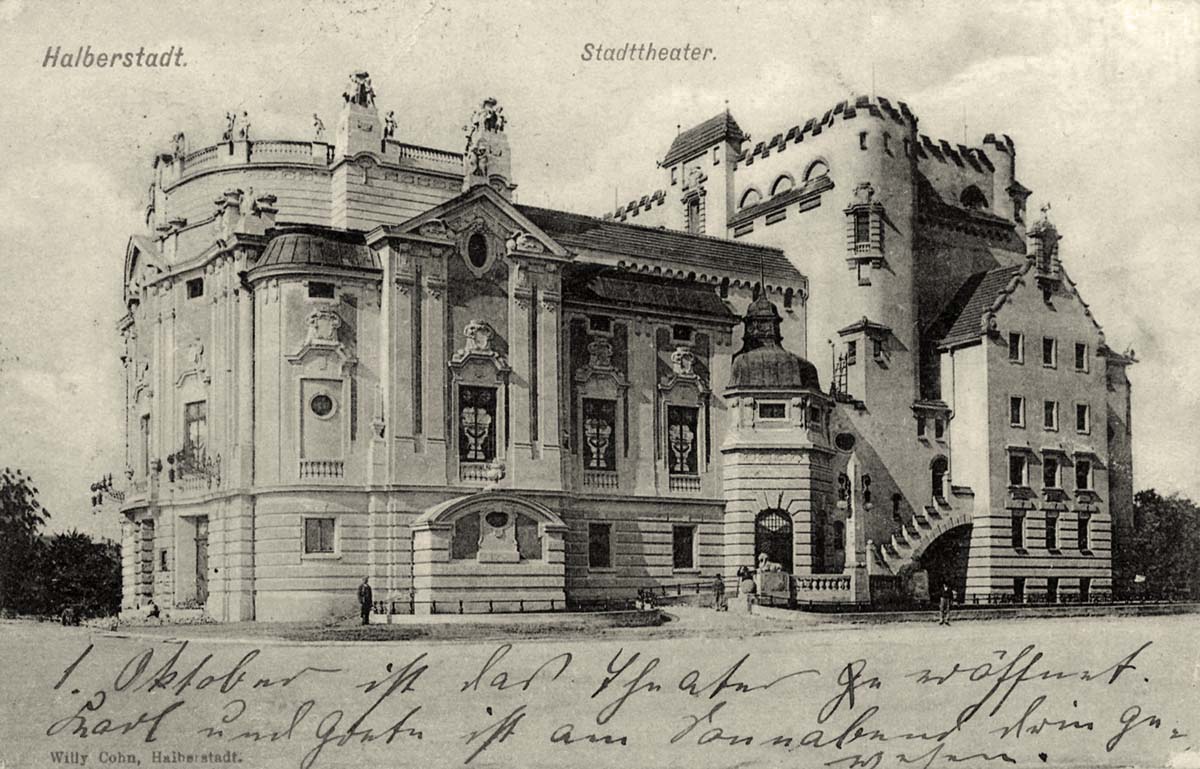 Halberstadt. Stadttheater, 1905