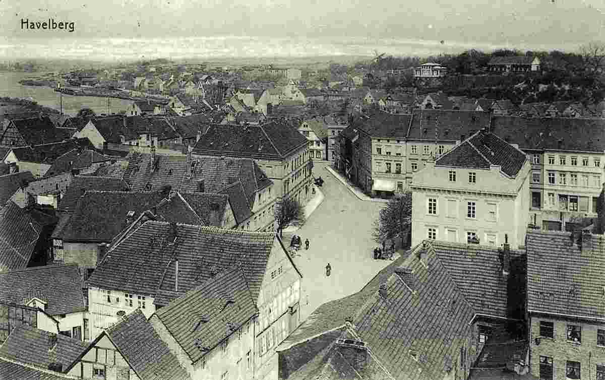 Havelberg. Panorama der Stadt, 1911