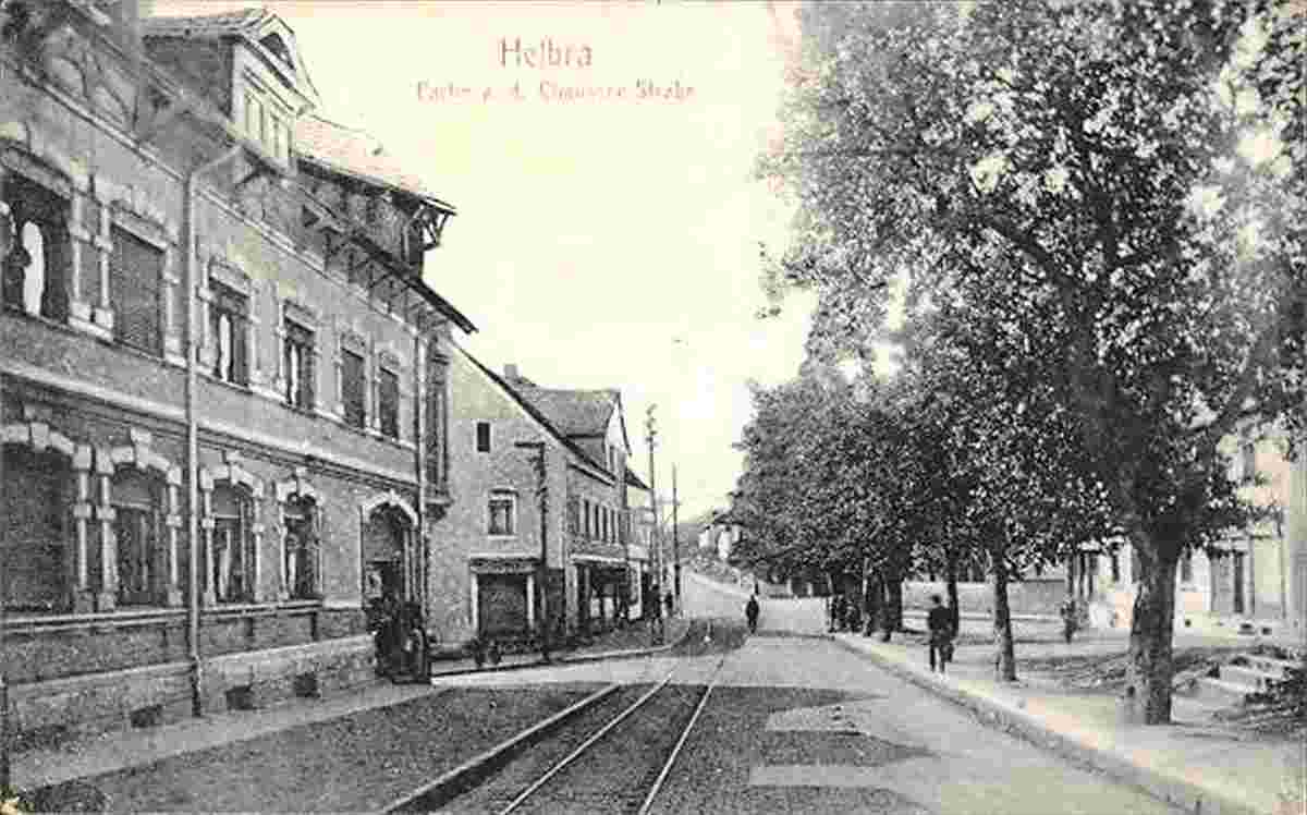 Helbra. Chausseestraße, 1926
