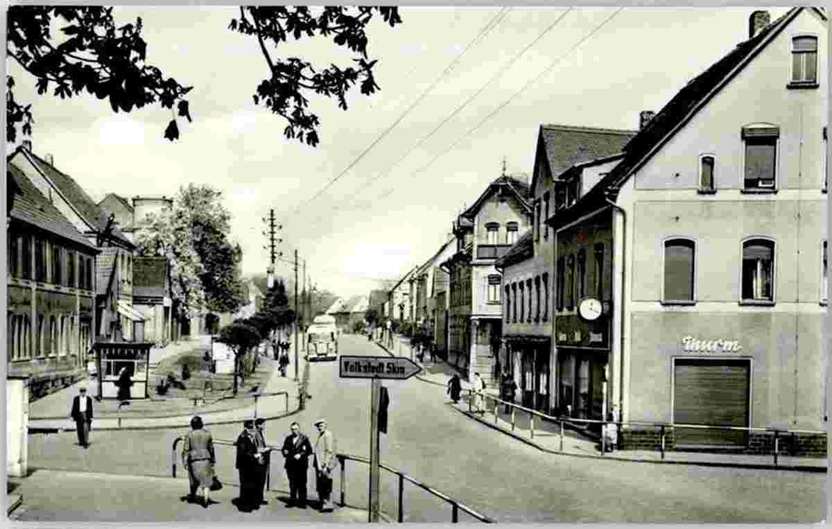 Helbra. Ernst-Thälmann-Straße, 1969