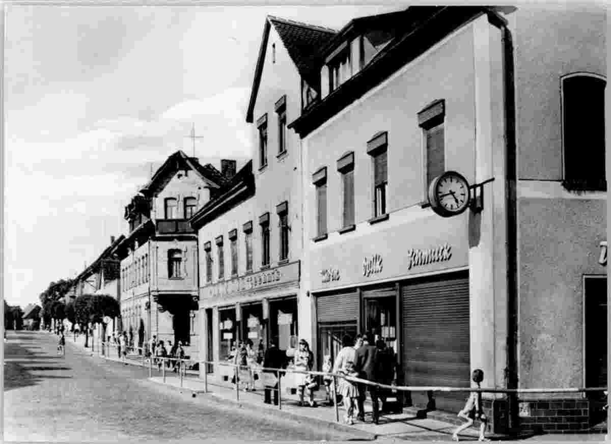 Helbra. Ernst-Thälmann-Straße, 1982