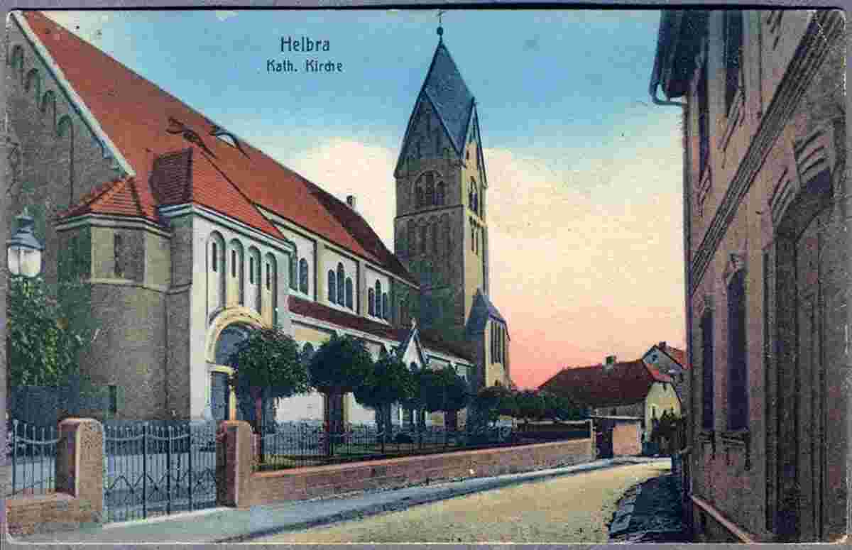 Helbra. Katholische Kirche, 1910