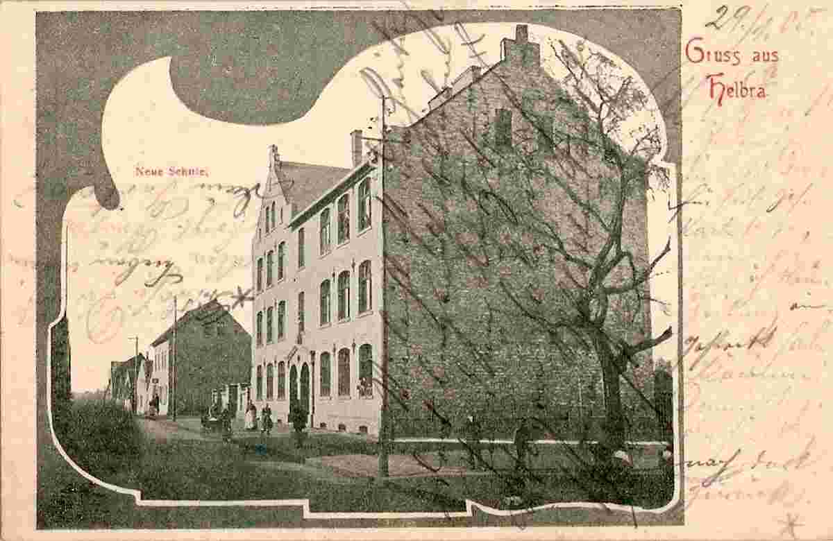 Helbra. Neue Schule, 1905