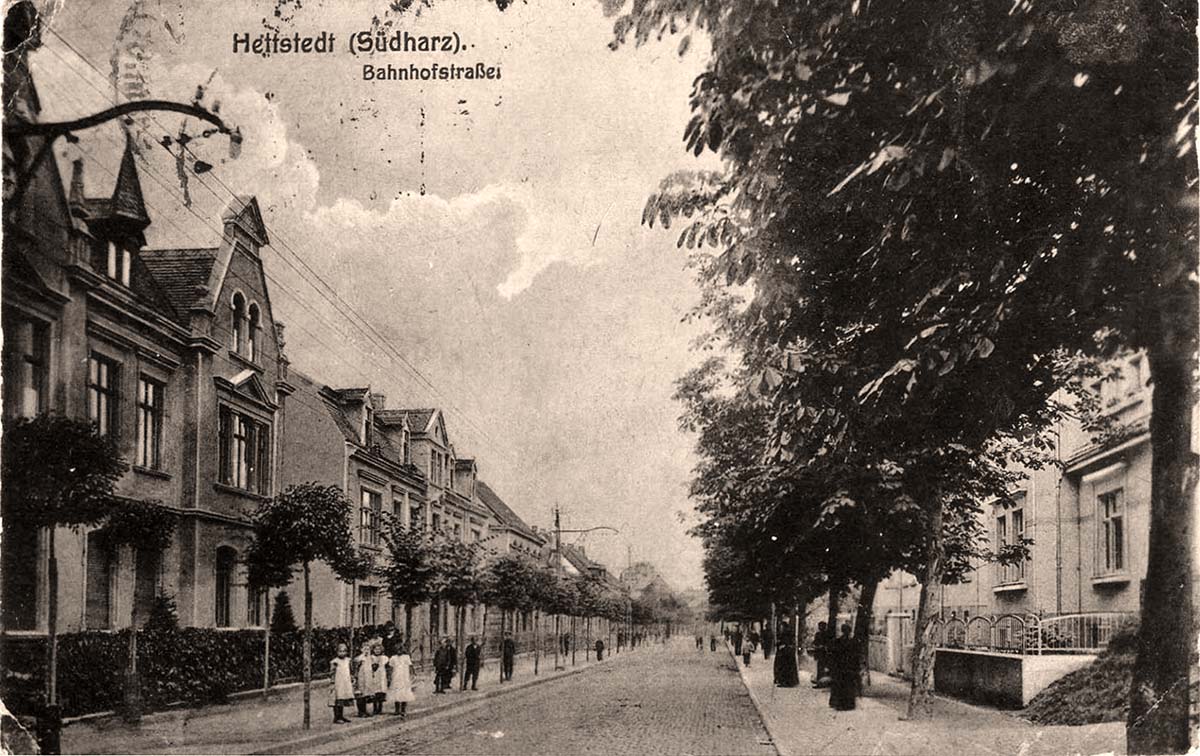 Hettstedt. Bahnhofstraße