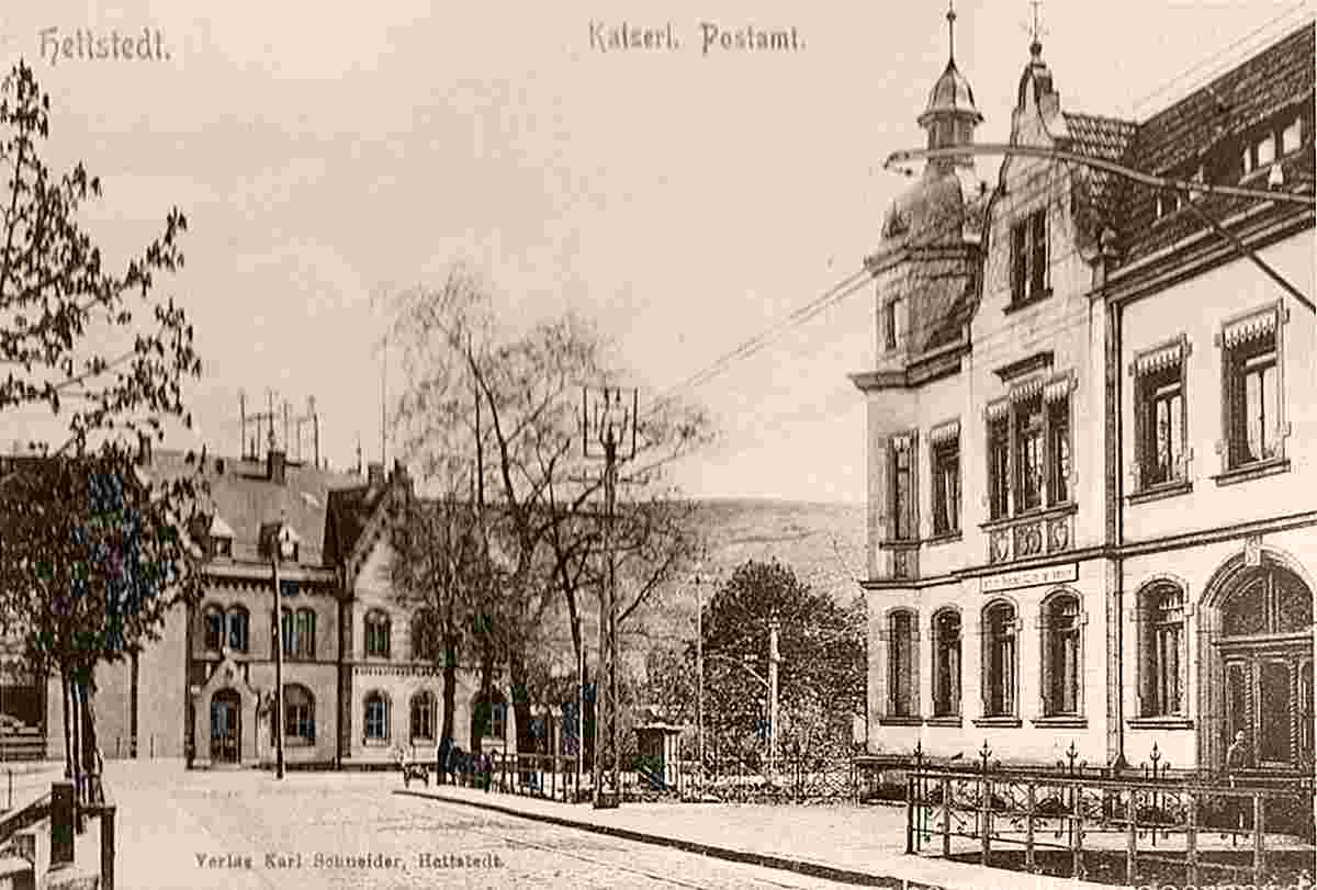 Hettstedt. Kaiserliches Postamt um 1910