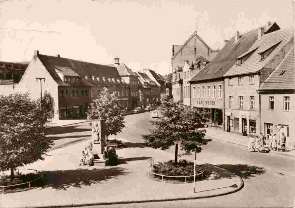 Hettstedt. Marktplatz, 1965