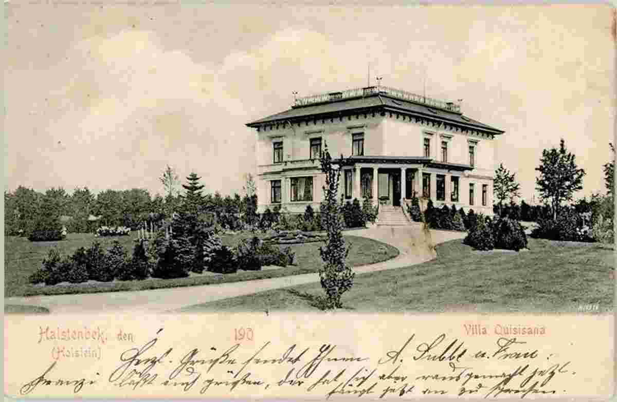 Halstenbek. Villa Quisisana, 1906