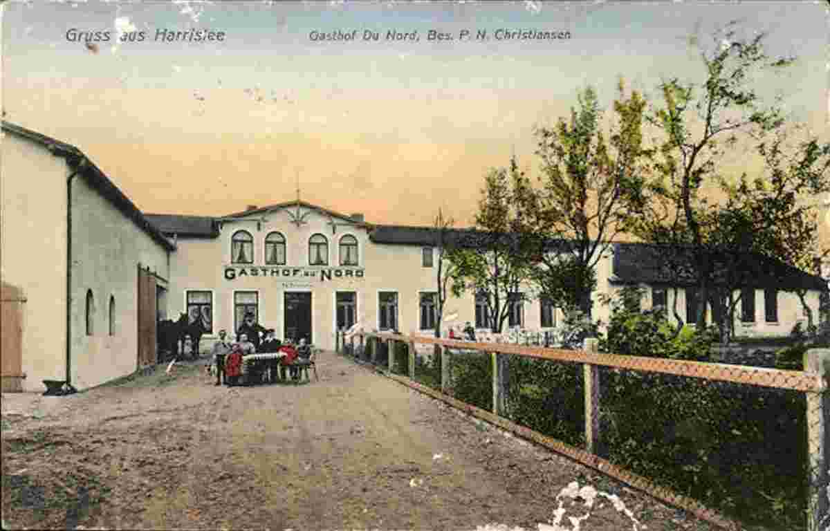 Harrislee. Gasthaus 'Du Nord', 1916