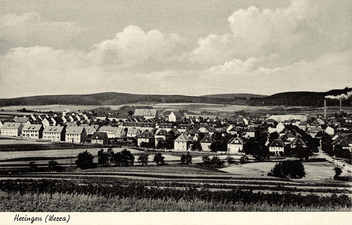 Heringen (Helme). Panorama der Stadt