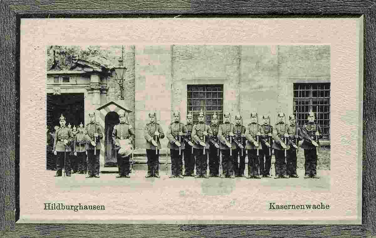 Hildburghausen. Kasernenwache, 1916