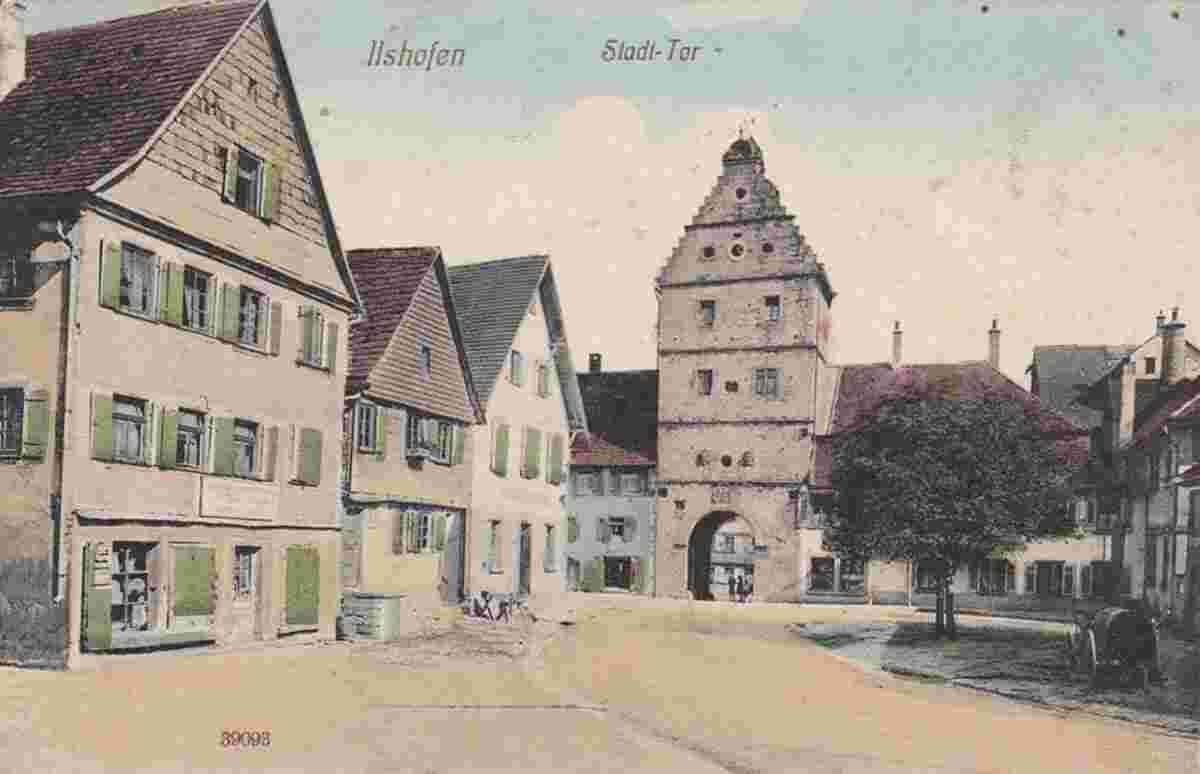 Ilshofen. Stadt-Tor, 1917