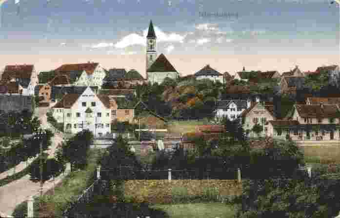 Ichenhausen. Panorama der Stadt