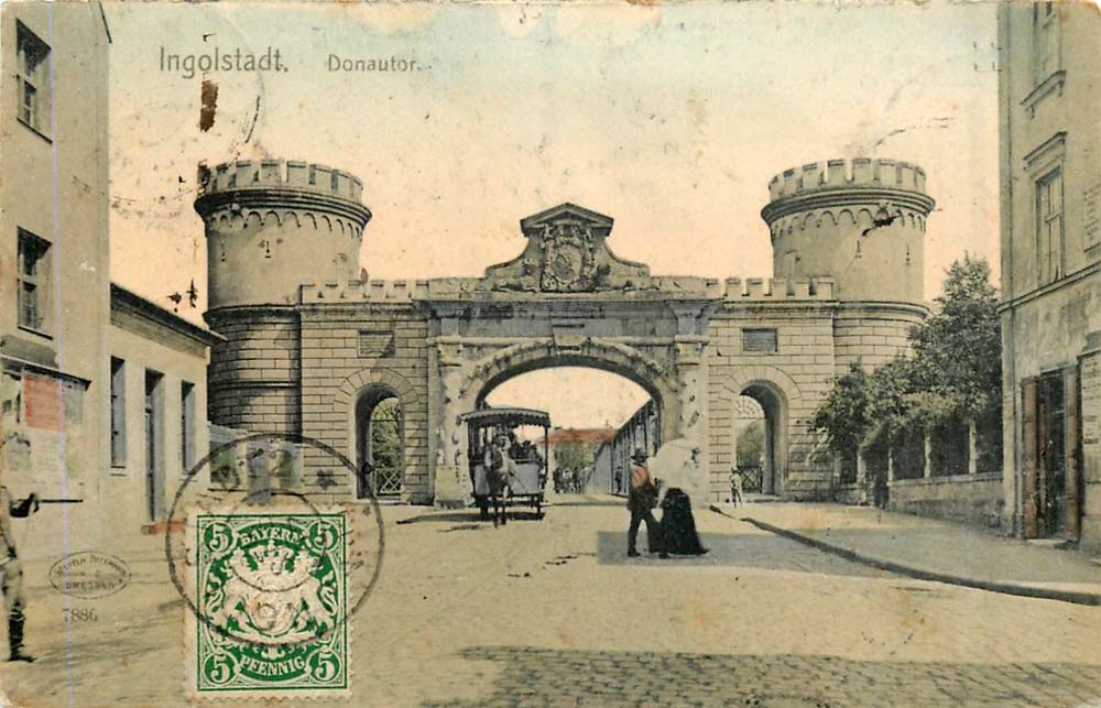 Ingolstadt. Donautor, 1907