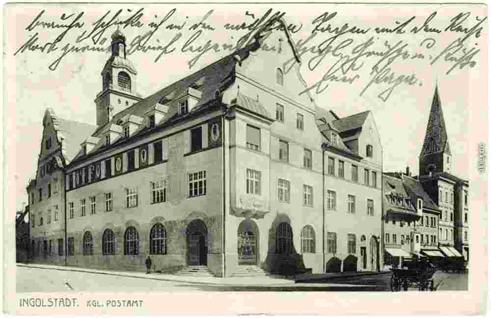 Ingolstadt. Königliches Postamt, 1914