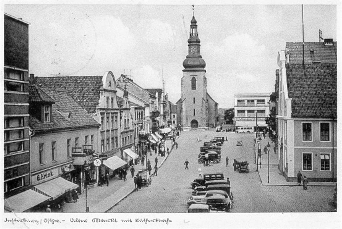 Insterburg (Tschernjachowsk). Panorama der Stadt